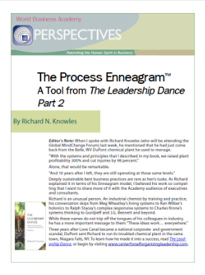 The Process Enneagram A Tool from The Leadership Dance - Part 2 Cover
