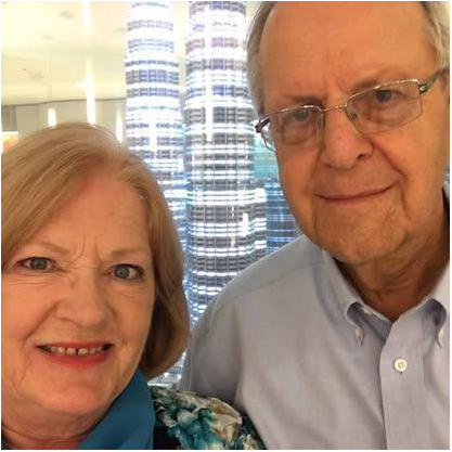 Dick and Clarie Knowles Close-up